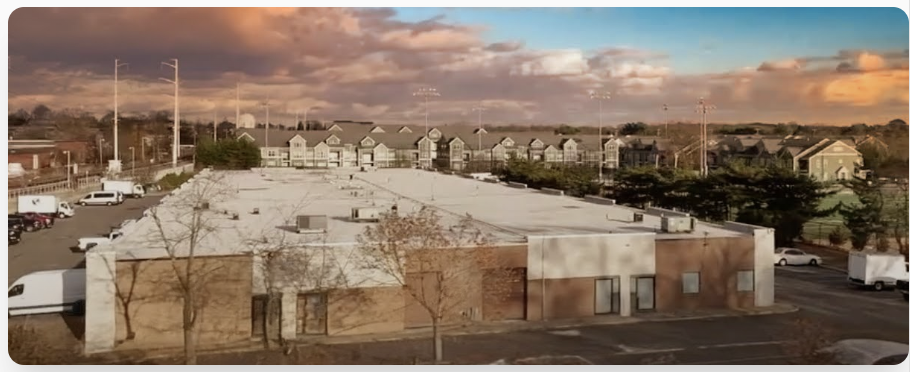 L7 Partners industrial building complex with multiple shallow-bay warehouse units